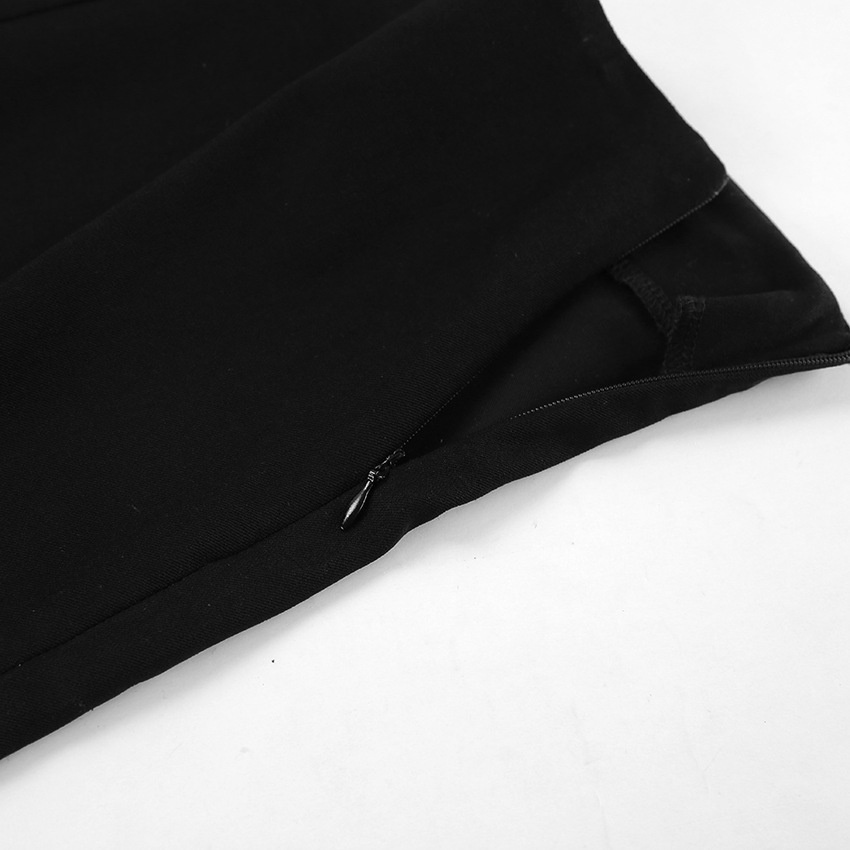 Leggings capri da donna neri a vita alta