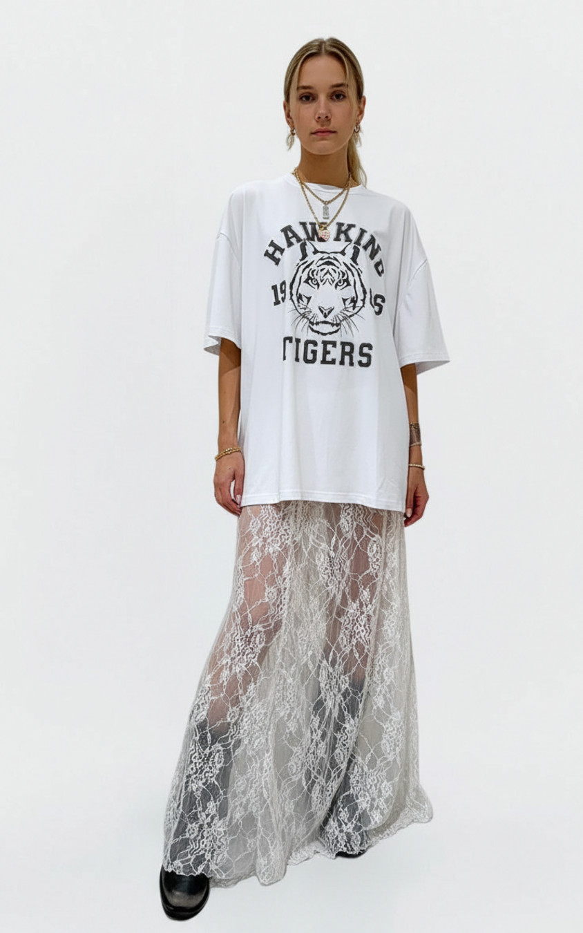 lace Mini Skirts Work Style Bottoms SFE-00014