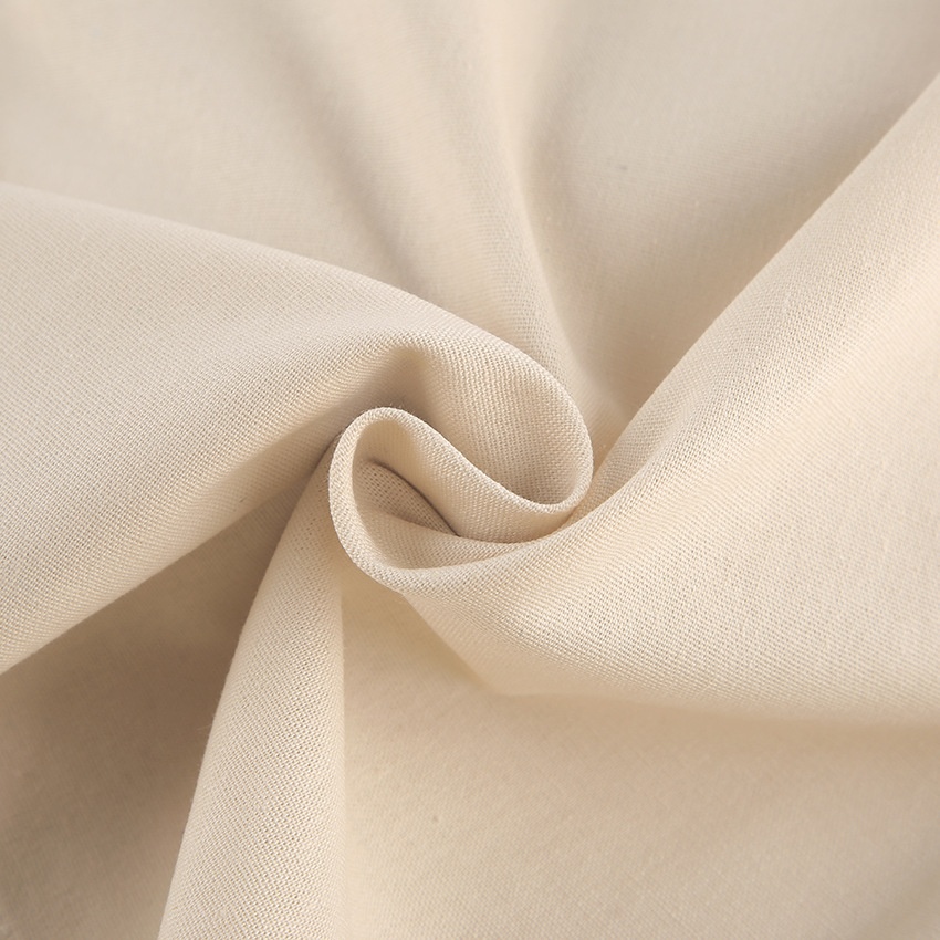 Robe midi en lin à décolleté cœur, fente et dos froncé