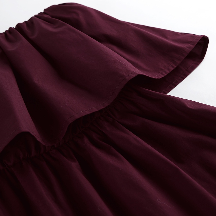 Robe longue bustier élégante à volants - Robe fluide à étages