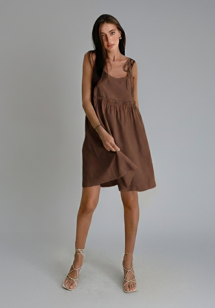 cotton Midi Dresses Work Style Dresses SFE-00021