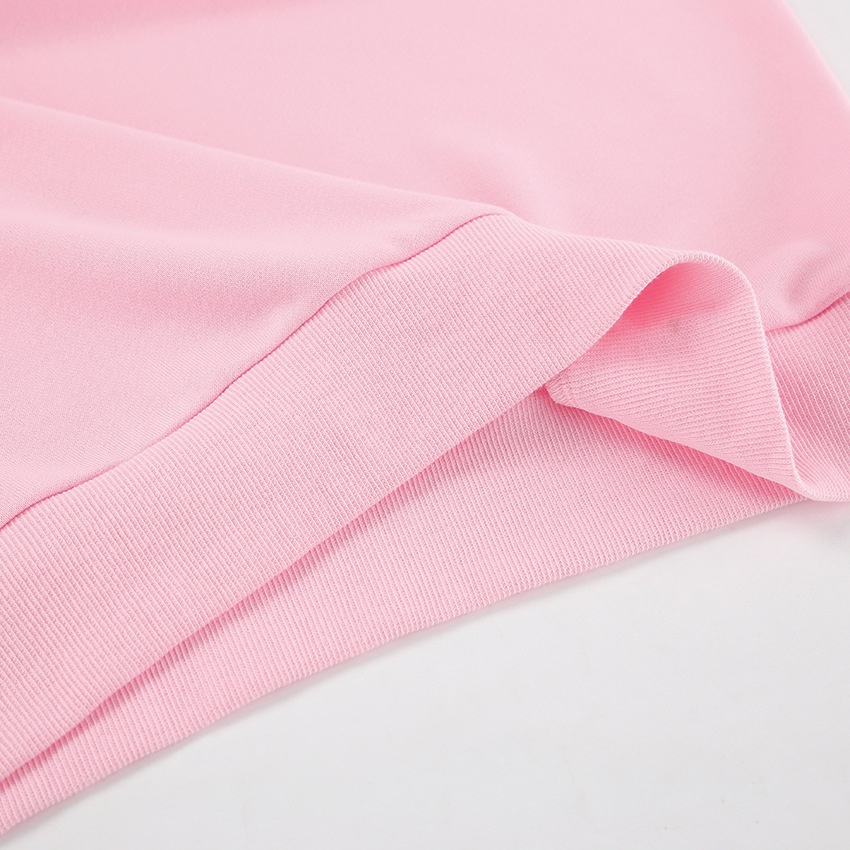 Ensemble sweat-shirt à col zippé et pantalon large pour femme