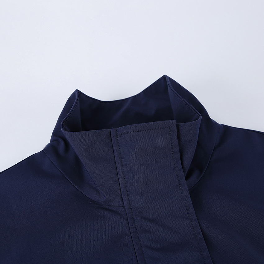 Giacca bomber da donna con collo alto e cerniera
