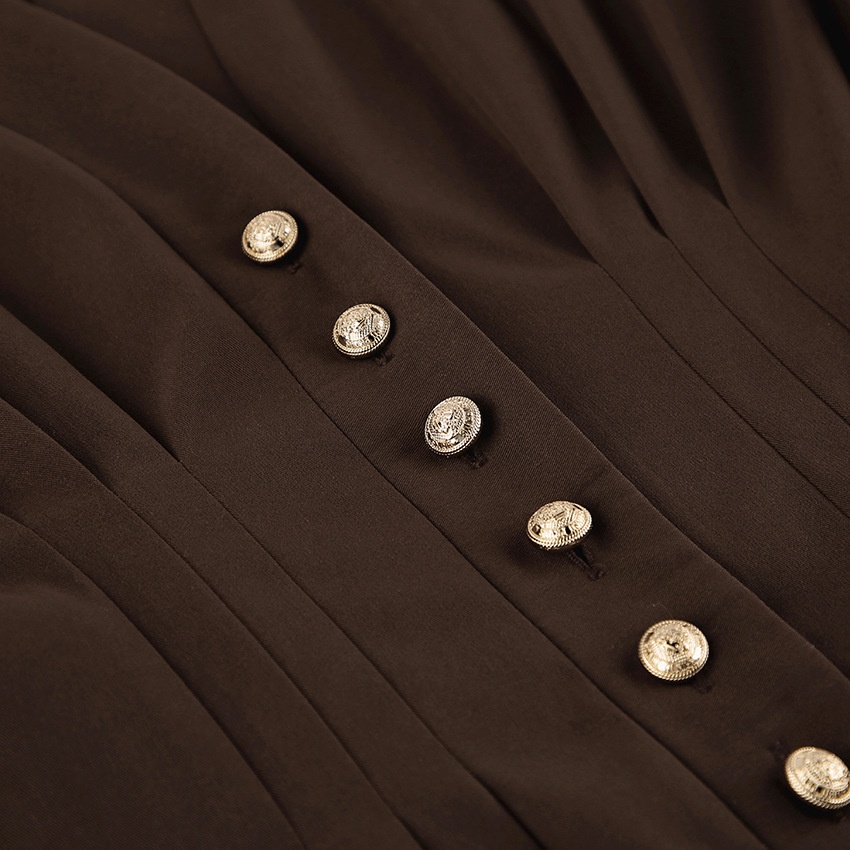 Giacca da donna con scollo a V, corsetto e baschina