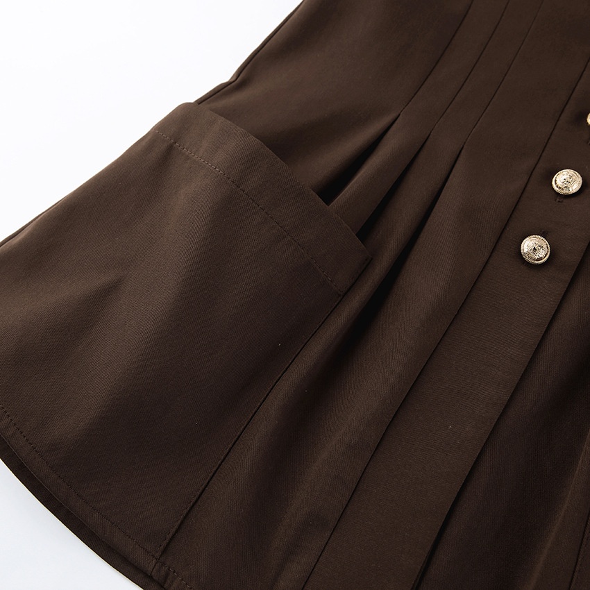Giacca da donna con scollo a V, corsetto e baschina