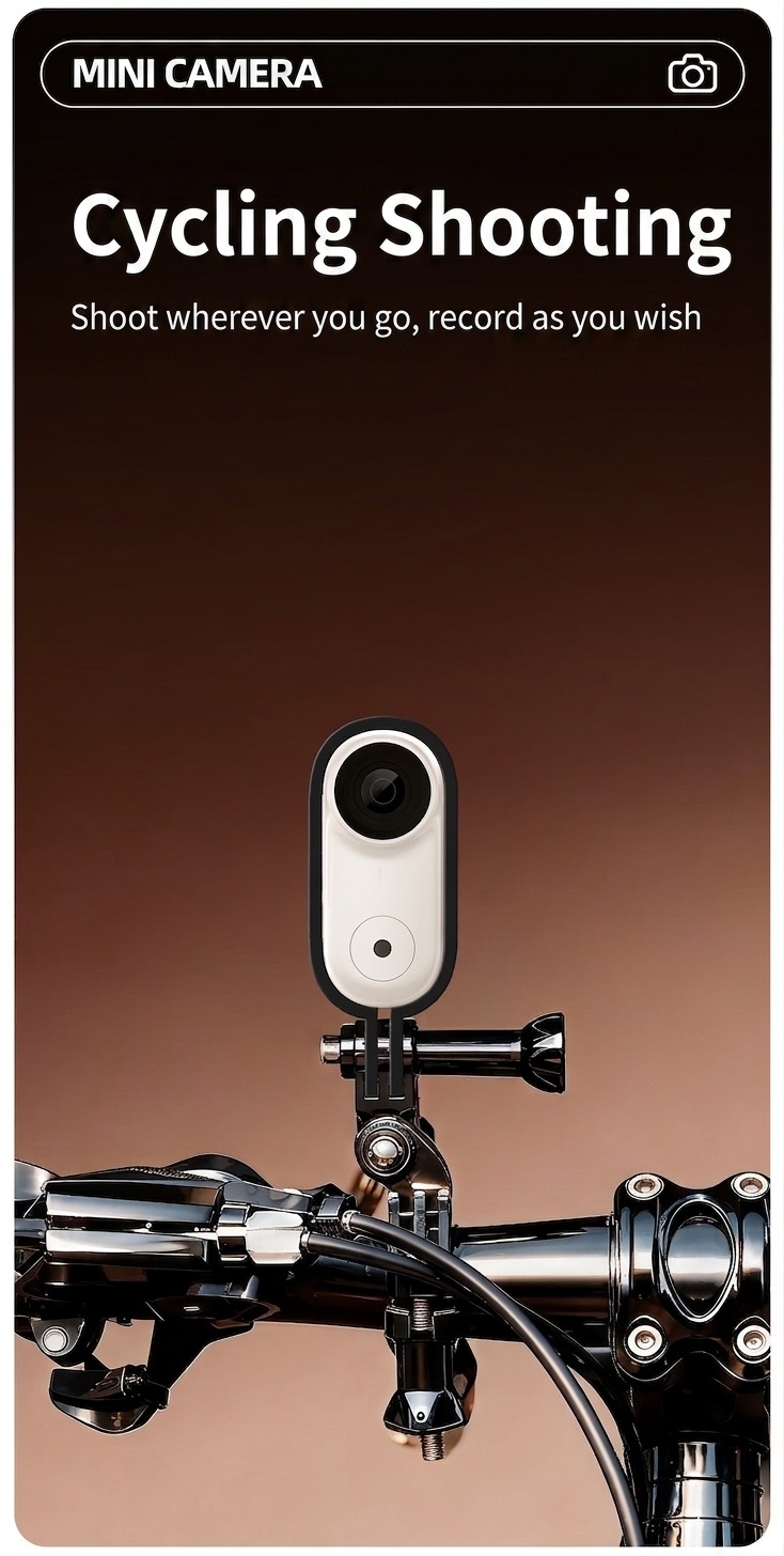 Mini HD Action Camera 1080P Wearable Camcorder, 8MP Sensor, 120 Min Battery, Magnetic Mount