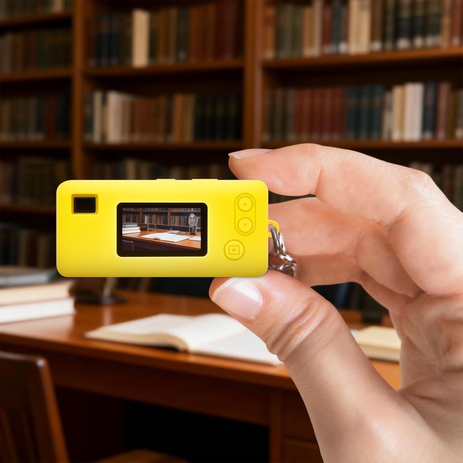 Durable Silicone Protective Case for Keychain Digital Camera, Shockproof, Anti-Scratch, Easy to Clean