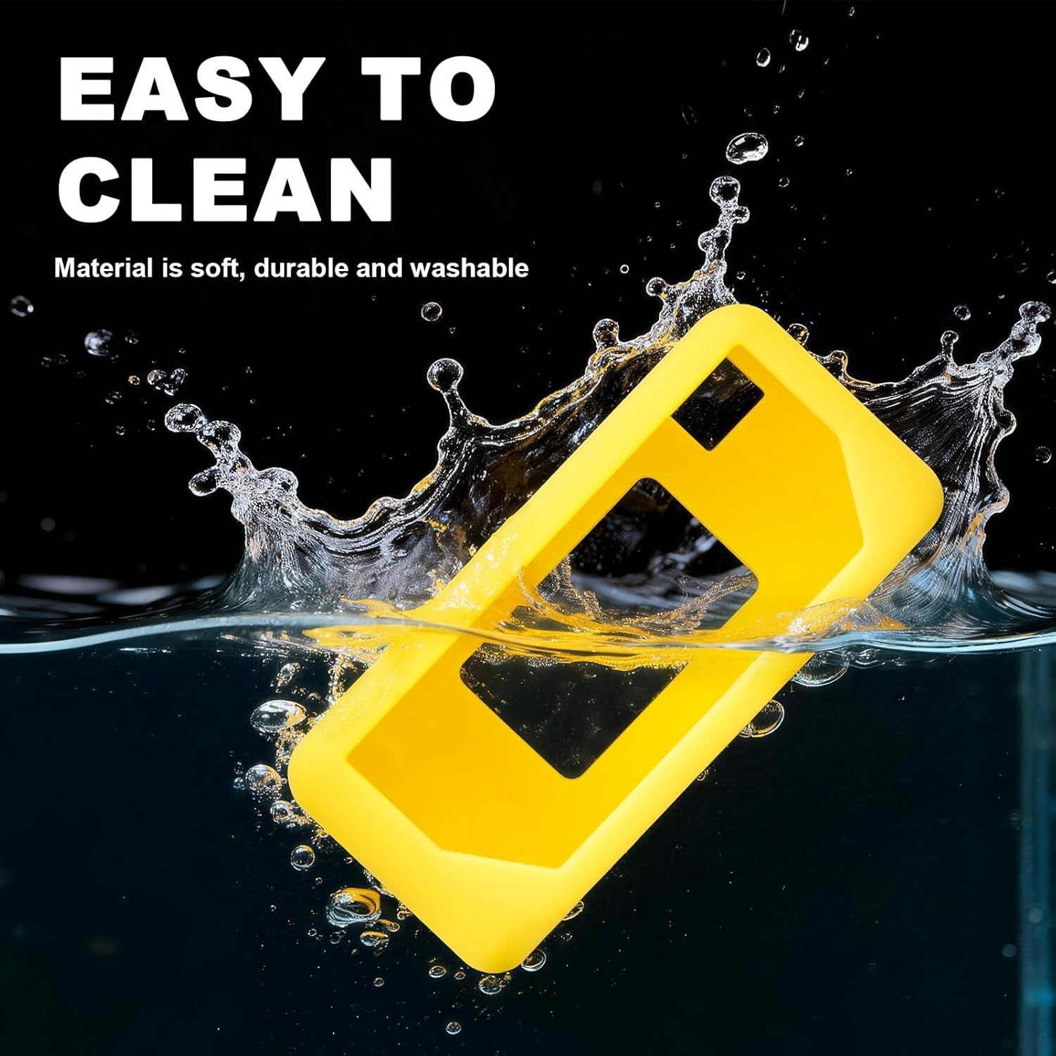 Durable Silicone Protective Case for Keychain Digital Camera, Shockproof, Anti-Scratch, Easy to Clean