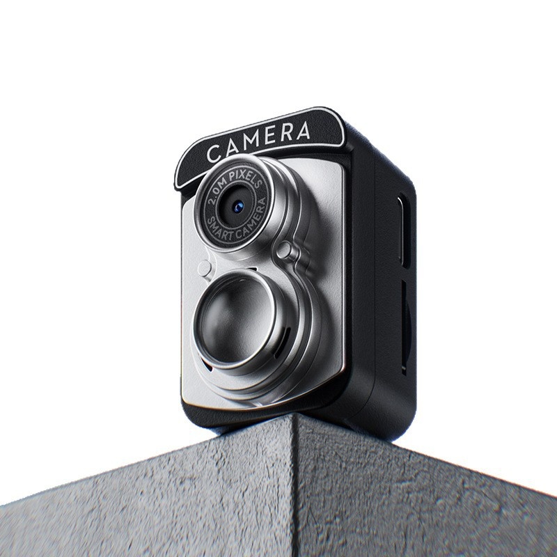 Retro Mini Camera 2.0MP Portable Video & Photo Recorder, Vibrant Color Screen, 70 Mins Recording, 200mAh