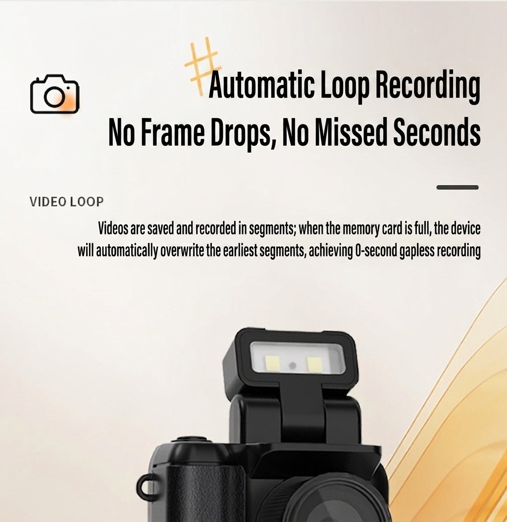 Cámara digital HD compacta con vídeo 1080p, flash incorporado, sensor CMOS avanzado y batería con una duración de 1 semana.
