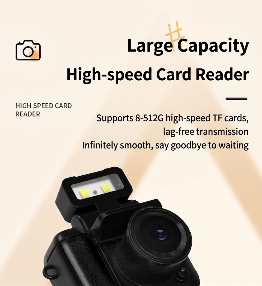 Cámara digital HD compacta con vídeo 1080p, flash incorporado, sensor CMOS avanzado y batería con una duración de 1 semana.