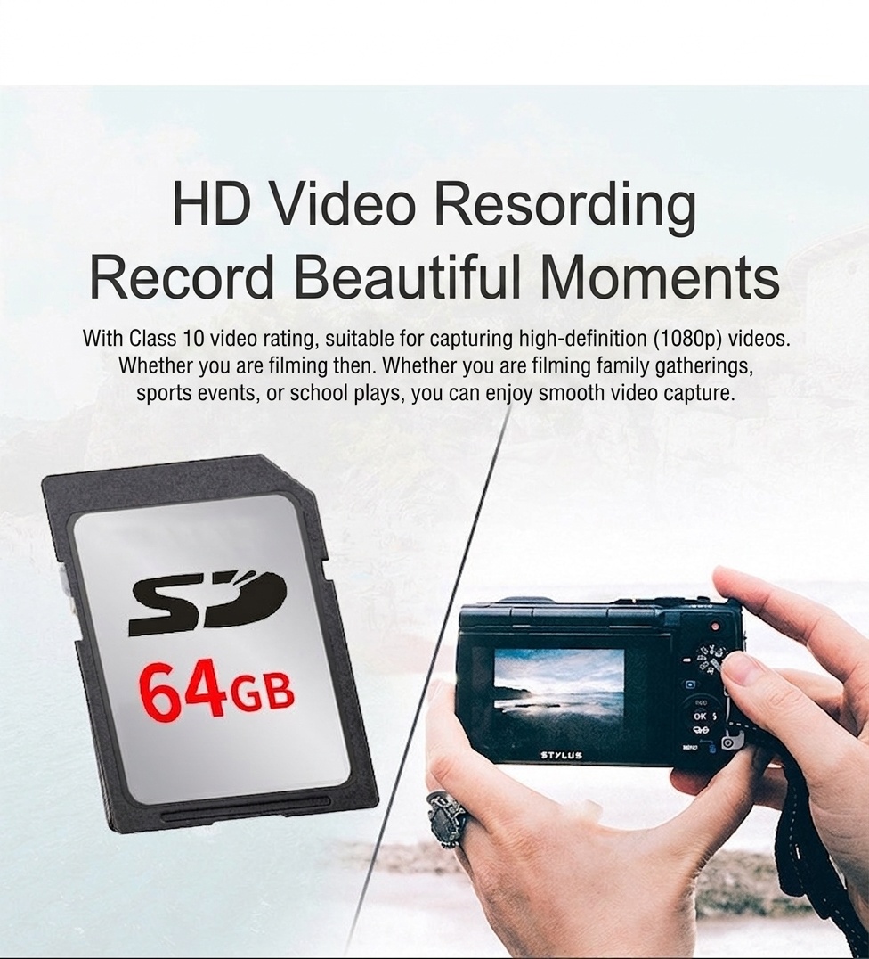 Hochgeschwindigkeits-MicroSD- und Ultra-SD-Speicherkarten, Klasse 10, UHS-I, bis zu 120 MB/s Lesegeschwindigkeit