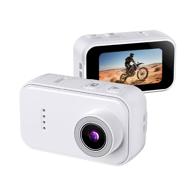 F2 Thumb Camera 1080P HD Wearable Mini Action Camera, 130° Wide-Angle Lens, 1.47-Inch IPS Screen, 25g