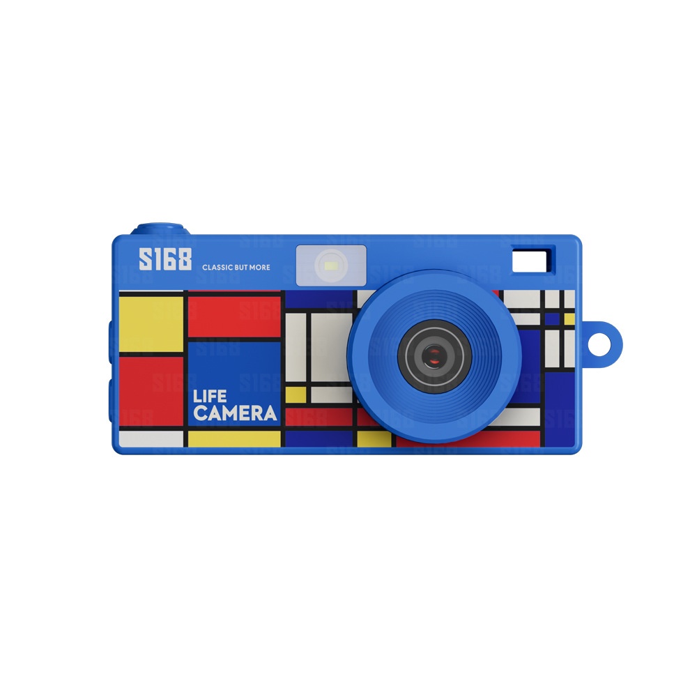 S168 Life Camera 2K Ultra-Thin Mini Digital Camera Keychain, 48MP Photos, 1.47-Inch IPS Color Screen