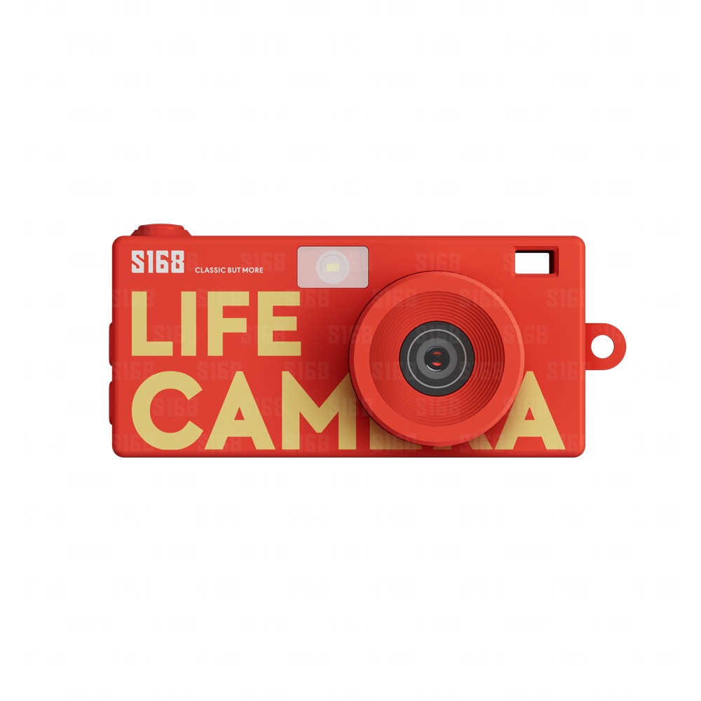 S168 Life Camera 2K Ultra-Thin Mini Digital Camera Keychain, 48MP Photos, 1.47-Inch IPS Color Screen