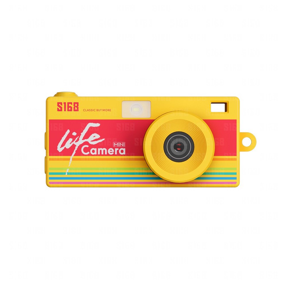 S168 Life Camera 2K Ultra-Thin Mini Digital Camera Keychain, 48MP Photos, 1.47-Inch IPS Color Screen