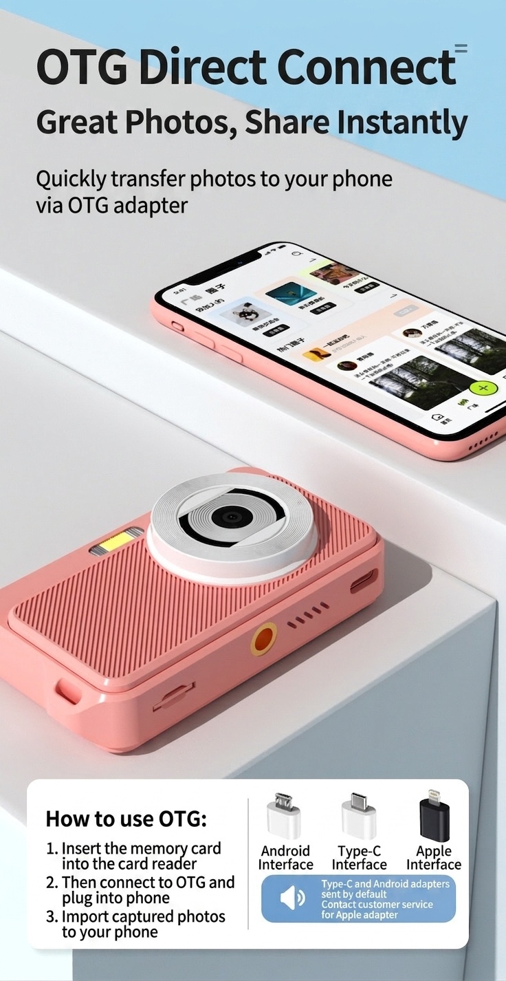 Cámara digital 4K de 50 MP con zoom 16X, cámara compacta para vlogging, pantalla de 2,88 pulgadas, enfoque automático y estabilización electrónica de imagen.