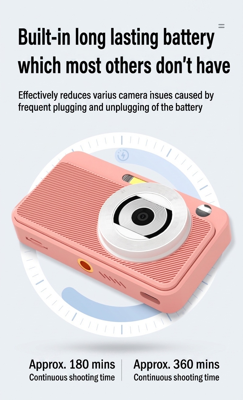 Cámara digital 4K de 50 MP con zoom 16X, cámara compacta para vlogging, pantalla de 2,88 pulgadas, enfoque automático y estabilización electrónica de imagen.