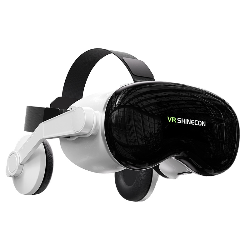 Lunettes de réalité virtuelle 3D Shinecon G18EB, verres HD, pour smartphones Android et iOS de 4,7 à 7 pouces #19030001