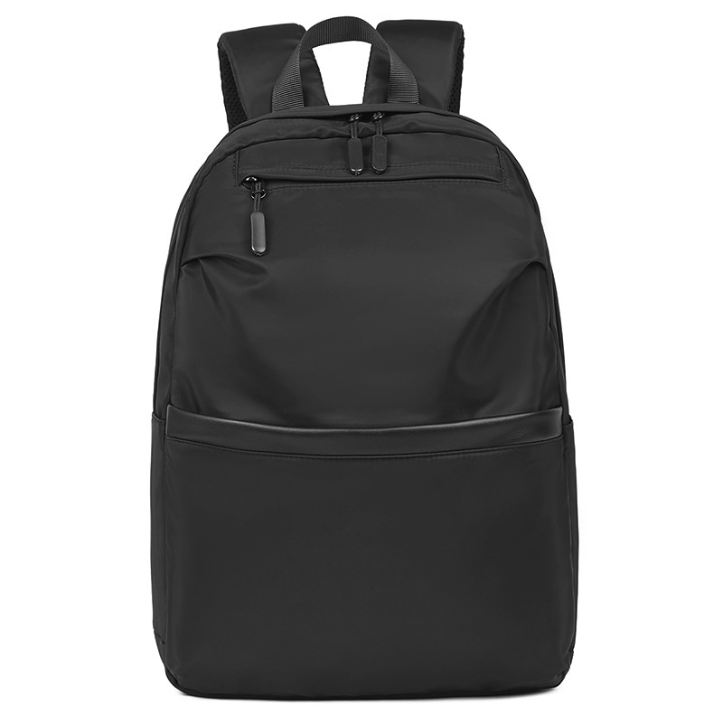 Minimalist Black Laptop Backpack for Travel & Daily Commute