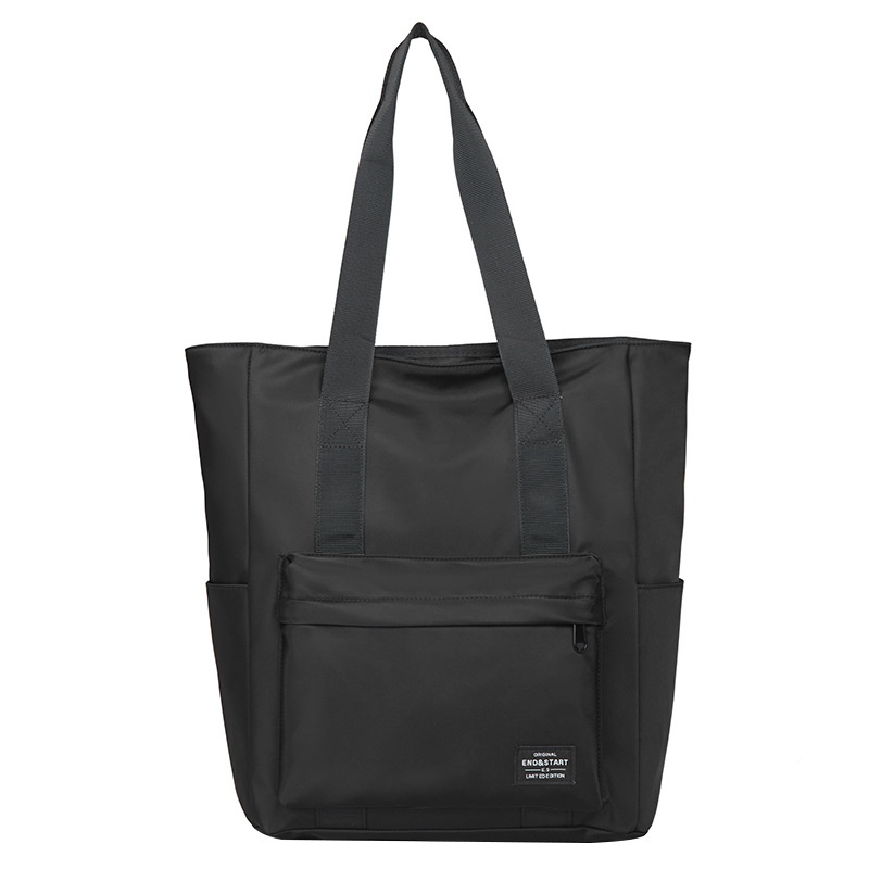 Men's Casual Nylon Tote Bag - Laptop & Travel Shoulder Bag