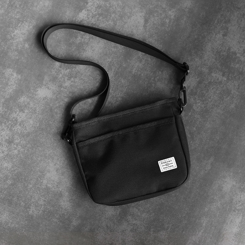 Men's Casual Canvas Crossbody Bag - Everyday Shoulder Pouch