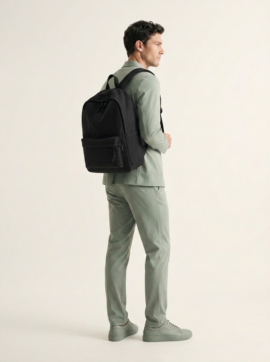 Unisex Canvas Backpack - Everyday School & Travel Bag