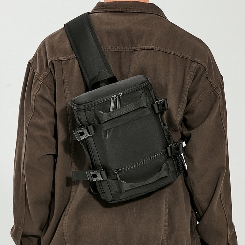 Men's Tactical Sling Bag - Crossbody Chest Backpack