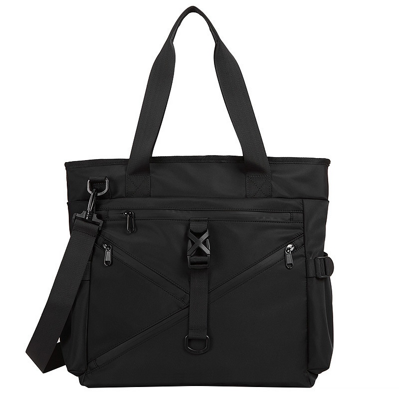 Men's Tactical Techwear Tote Bag - Shoulder & Laptop Carry