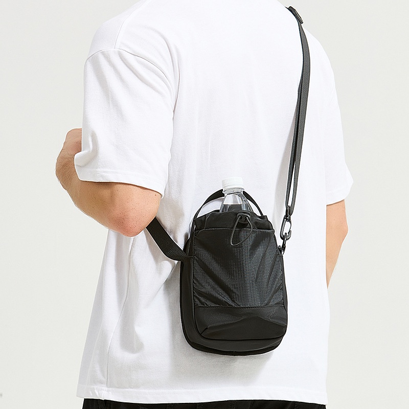 Compact Crossbody Water Bottle Holder Bag