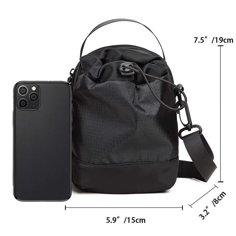 Compact Crossbody Water Bottle Holder Bag