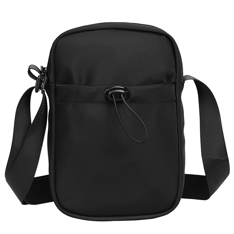 Compact Crossbody Sling Bag with Water Bottle Pocket