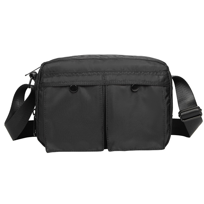 Unisex Utility Crossbody Bag with Multiple Pockets
