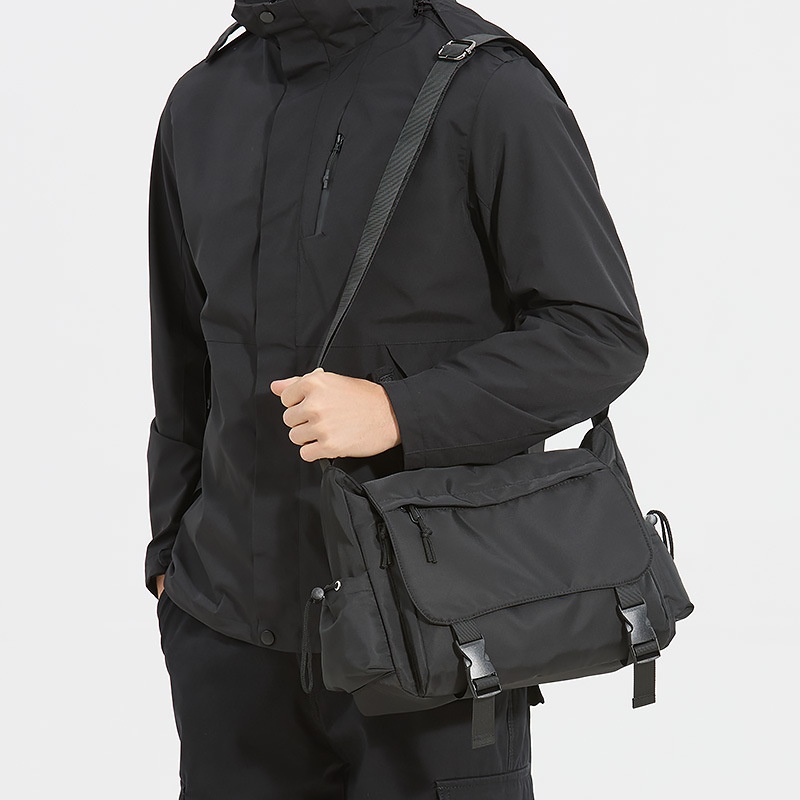 Men's Casual Messenger Bag - Durable Crossbody Shoulder Bag