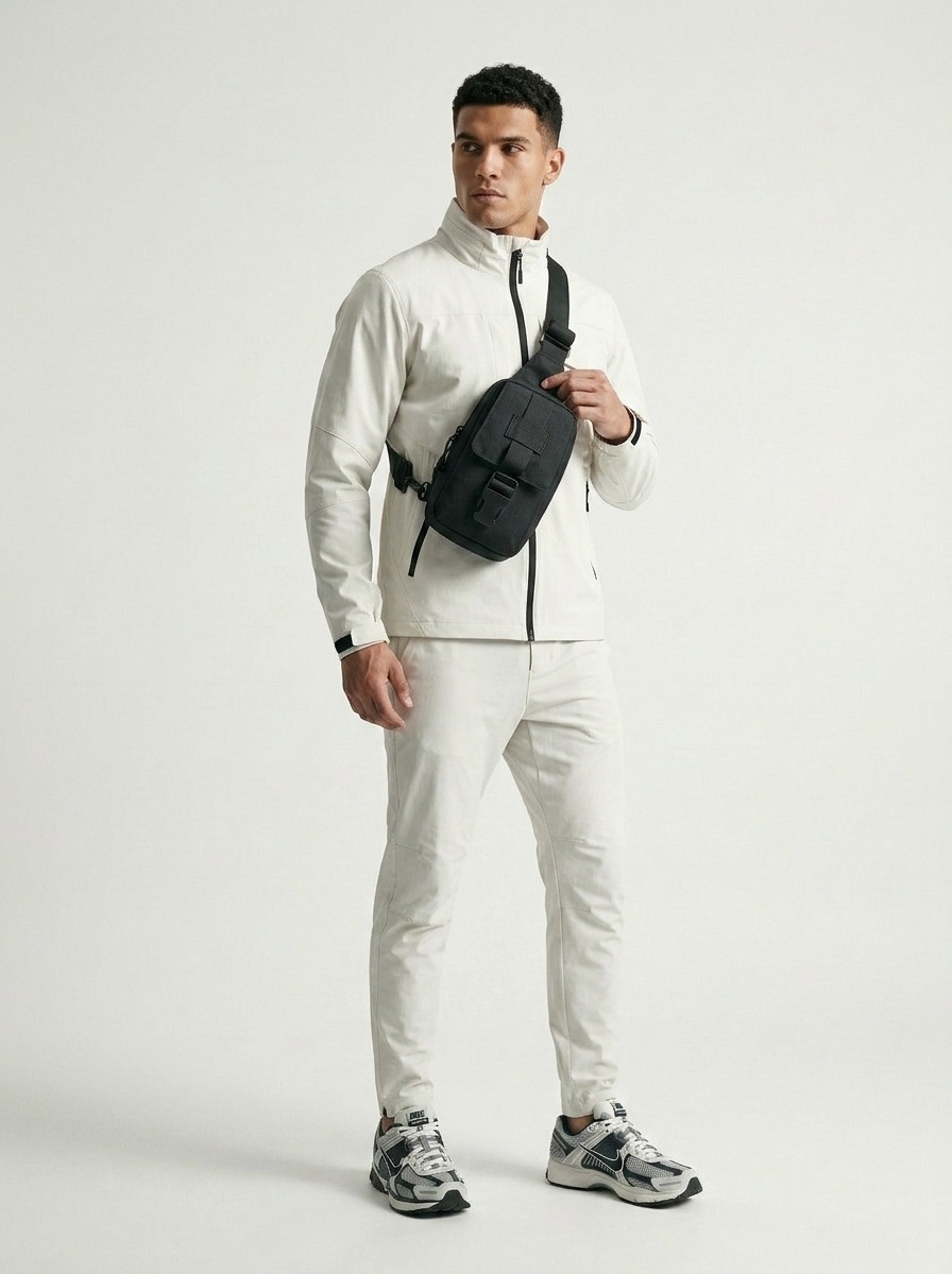 Tactical Sling Bag Chest Pack - Durable Crossbody