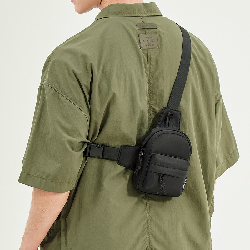 Mini Sling Chest Bag - Compact Crossbody for Essentials