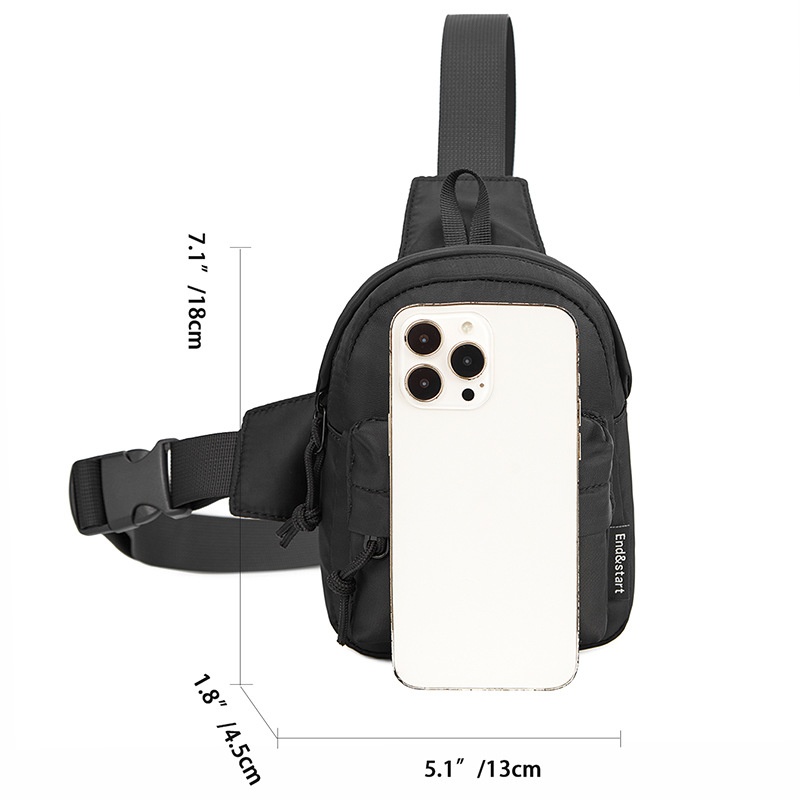Mini Sling Chest Bag - Compact Crossbody for Essentials