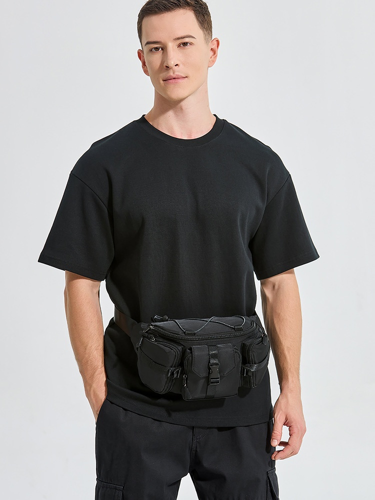 Men's Tactical Multi-Pocket Sling Bag & Fanny Pack