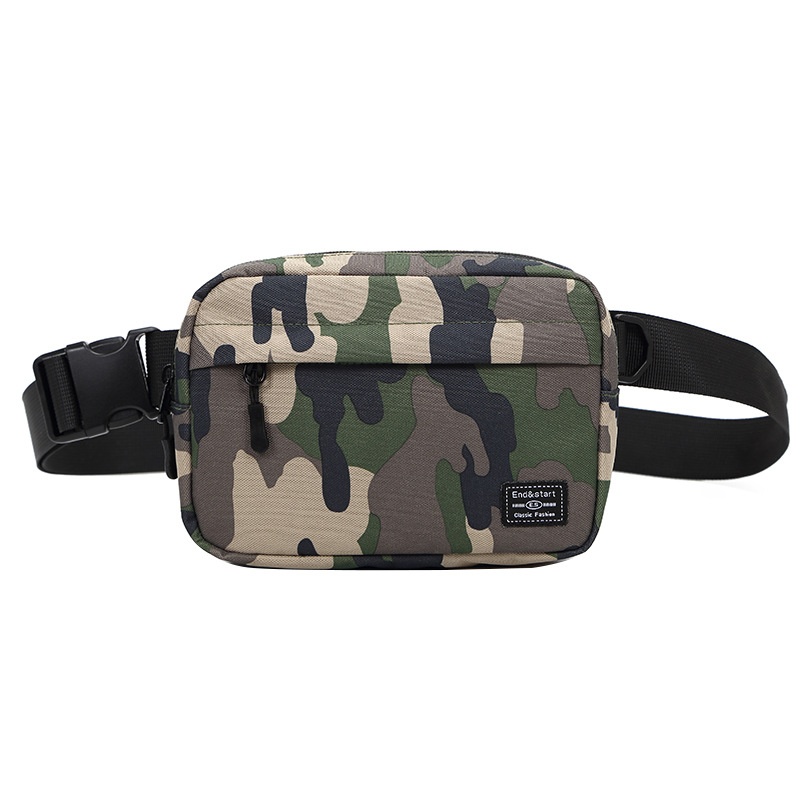 Camo Fanny Pack - Stylish Waist Bag for Travel & Daily