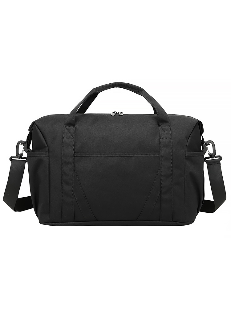 Black Versatile Travel Duffel Bag - Gym & Weekend Carry