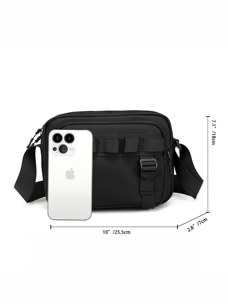Men's Utility Crossbody Bag - Techwear Shoulder Messenger