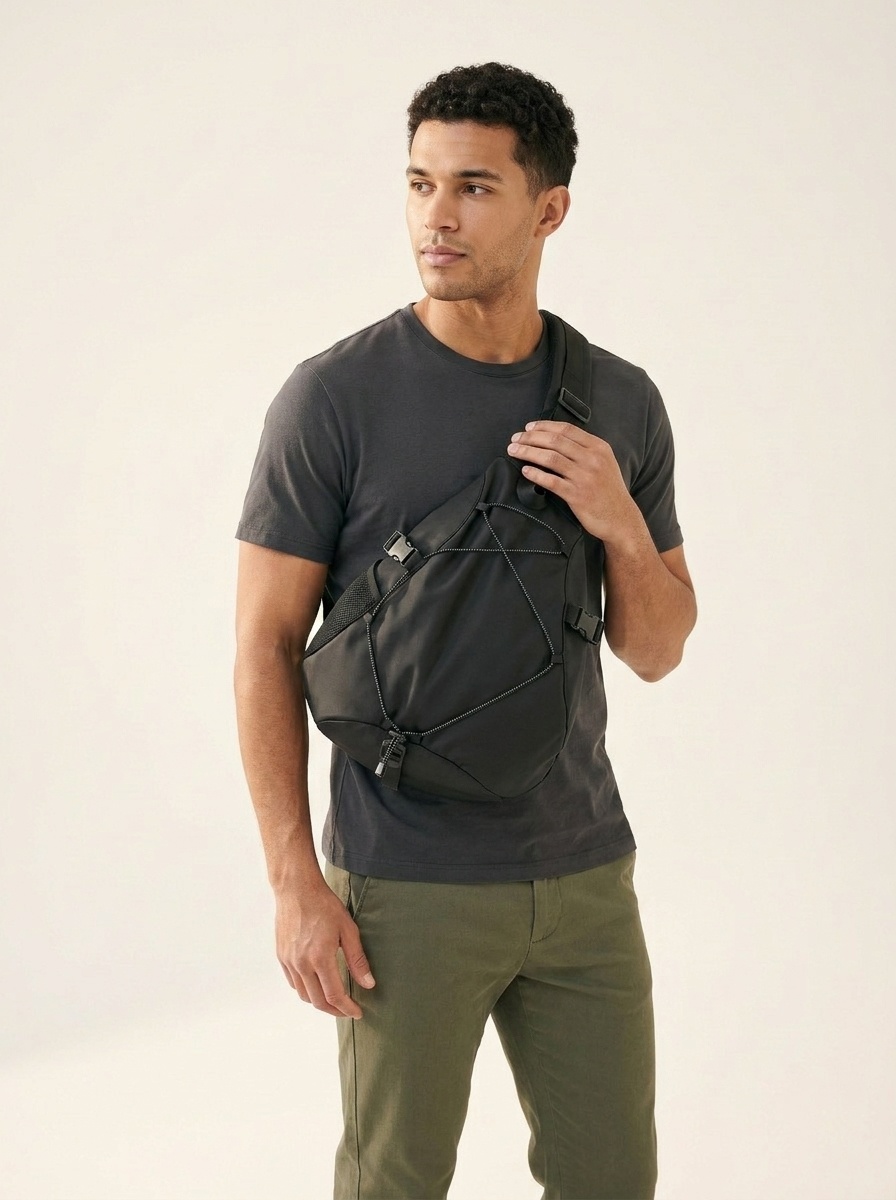 Waterproof Unisex Sling Bag - Chest Crossbody Backpack