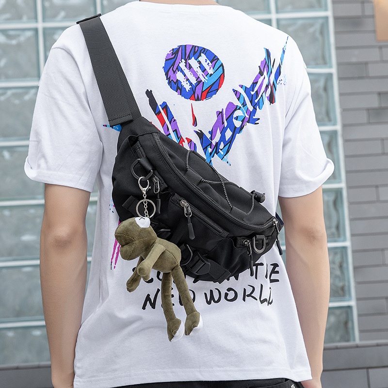 Tactical Crossbody Fanny Pack - Multi-Pocket Sling Bag