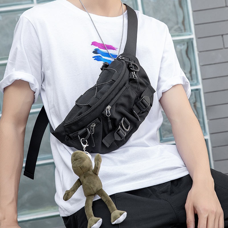 Tactical Crossbody Fanny Pack - Multi-Pocket Sling Bag