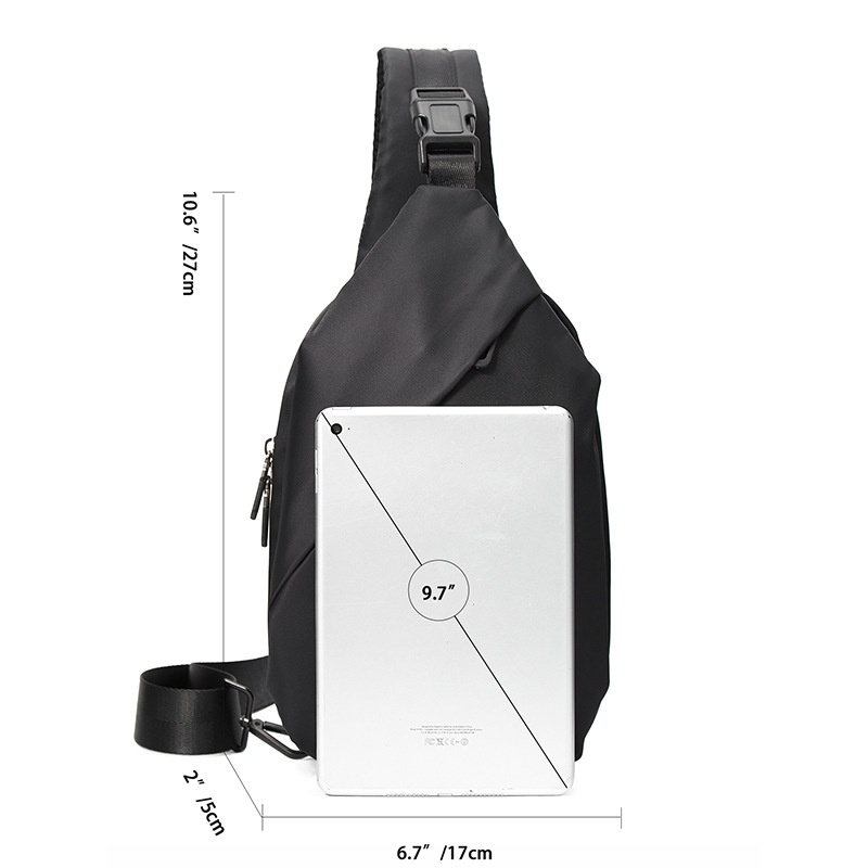 Men's Anti-Theft Sling Bag - Crossbody Chest Pack