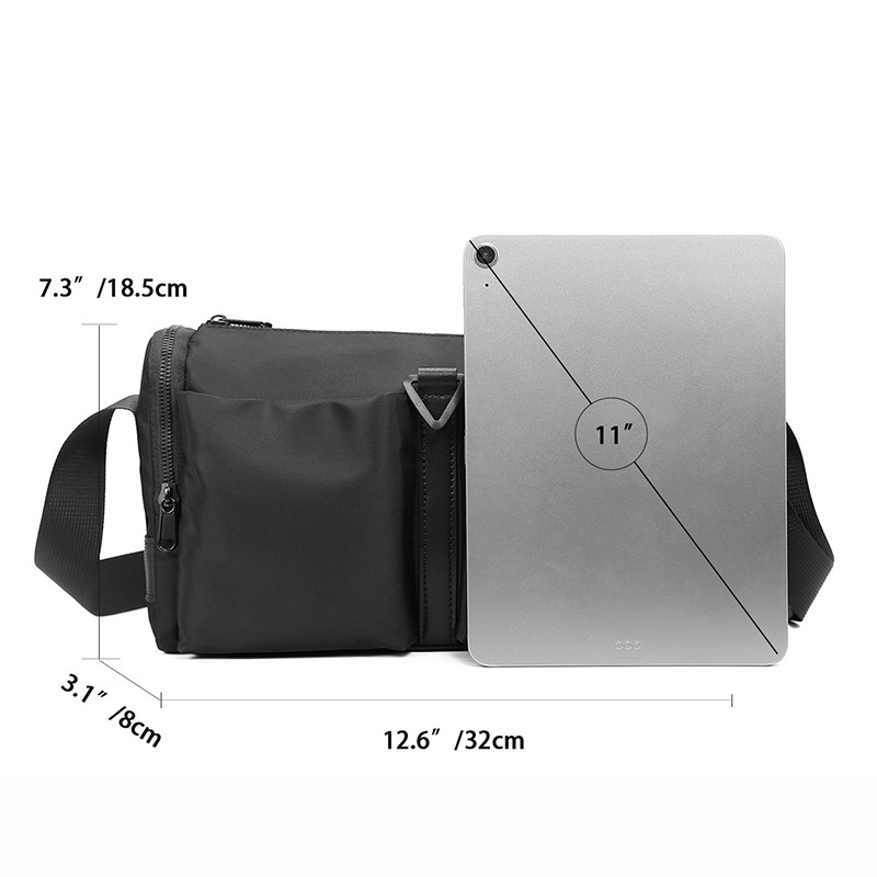 Modern Tech Crossbody Bag - Men's Shoulder Messenger