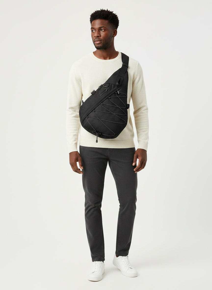 Tactical Sling Bag - Waterproof Chest Pack for Men