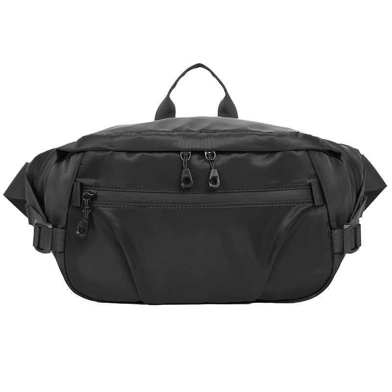 Sleek Black Crossbody Sling Bag for Travel & Daily Use