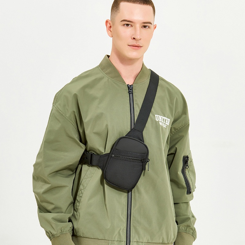 Men's Compact Chest Bag - Crossbody Sling Pack