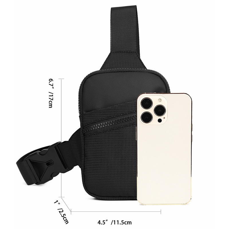 Men's Compact Chest Bag - Crossbody Sling Pack